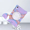 thumbnail image 4 of For Samsung Galaxy Tab A8 10.5 2021 Case Rotatable Ring Stand Tablet Cover For Tab A 8.0 S5e A7 10.4 inch S6 Lite P610 T220 Case Black Tab A7 10.4inch, 4 of 6