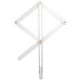 thumbnail image 1 of Protractor For Woodworking Long Miter Measuring Tool Miter Angle Finder Ruler, 1 of 8