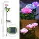 thumbnail image 3 of Luz Solar De Simulación De Rosa Para Insertar En El Suelo Luz Solar Para Exteriores Para Decorar El Jardín, El Patio Y El Jardín, 3 of 4