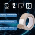 thumbnail image 3 of 1.5inchx65.6ft (4cmx20m) Faraday Fabric Tape Double Conductive Cloth Tape Conductive Cloth Fabric Adhesive Tape DIY, 3 of 7