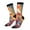 3 Black, variant on Meditating Cute Horse Print Adult Socks for Men & Women,Calf Socks, Ankle Socks,Boots Socks,Breathable Casual Sock,Unisex Crew Socks