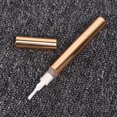 thumbnail image 2 of EeaseCA 5pcs 3ml Empty Nail Polish Pens with Brush Tip Aluminium Tube Cosmetic Applicators Container (Golden), 2 of 7