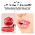 thumbnail image 5 of ANAiRUi Lip Scrub and Lip Mask Set Hydrating Lip Care with Vitamin C for Dry Cracked Lips, 5 of 11
