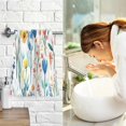 thumbnail image 7 of Yayeee 2 Pack Hand Towels for Bathroom 100% Cotton 16" x 28" Soft Absorbent Kitchen Towel, Blue Wildflower Pattern, 7 of 7