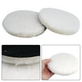 thumbnail image 3 of 2pcs 5/6/7 inch Wool Buffing Polishing Pads Bonnets Sanding On Car Buffer, 3 of 5