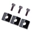 thumbnail image 3 of Abrazaderas Y Tornillos de tuerca de bloqueo Hugo 6pcs Para guitarra Eléctrica puente de trémolo Negro, 3 of 7
