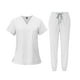 thumbnail image 3 of Conjuntos de uniforme médico para mujer, ropa de trabajo, suave, cómoda y transpirable, disfraz de enfermera. L, 3 of 9