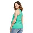 thumbnail image 3 of Paisley Sky Maternity Snap Henley Tank, 3 of 6