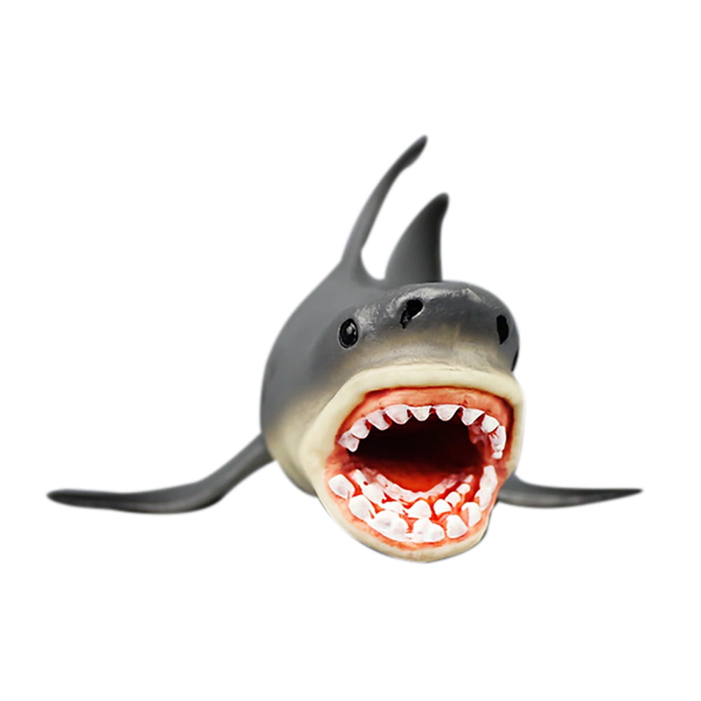 Hotwon Megalodon Prehistoric Shark Ocean Education Animal Figure Model Kids Toy Gift Walmart Com
