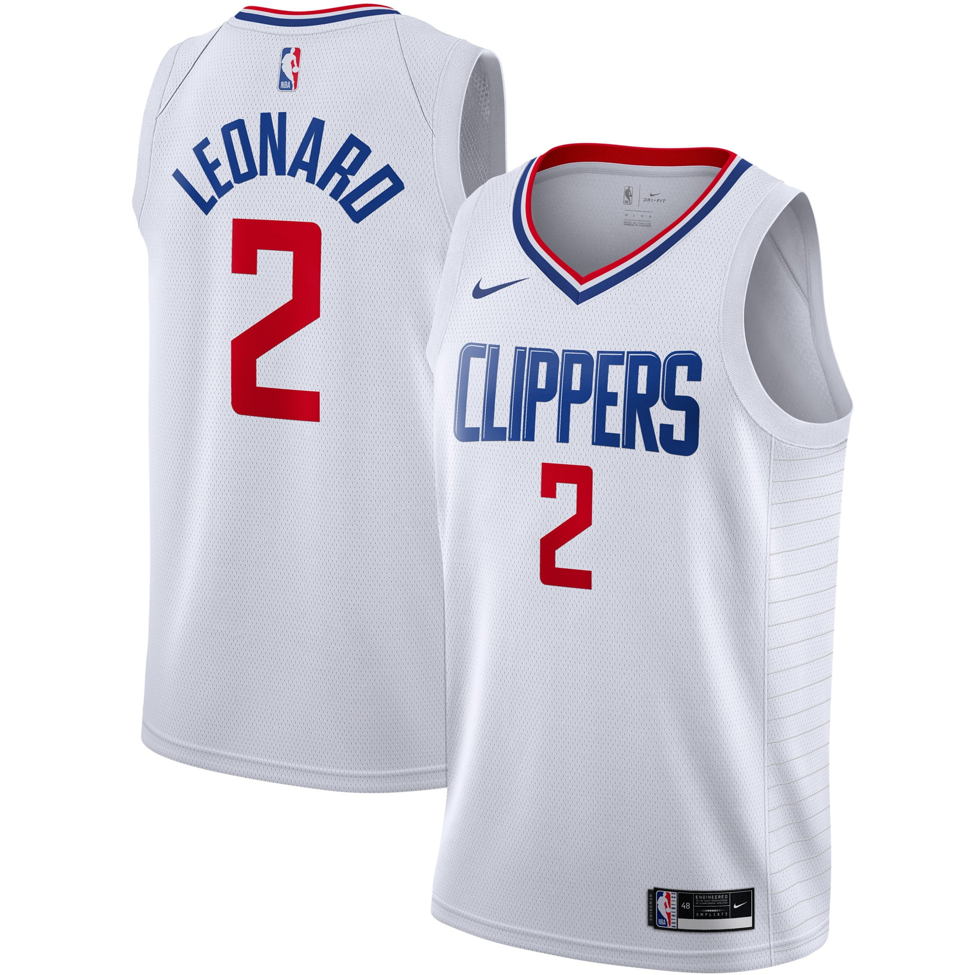 la clippers jersey white