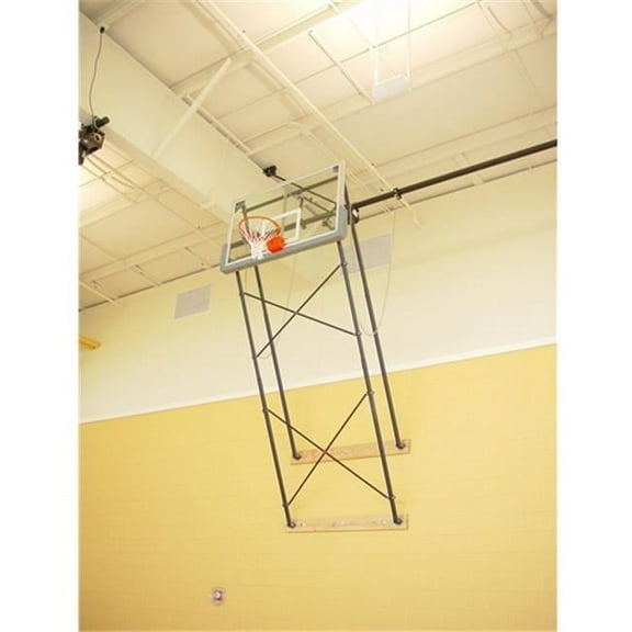 Gared Sports 2400-9120A Fold Up Wall Mount Series Extension Fan Shape Board for Adjust-a-Goal