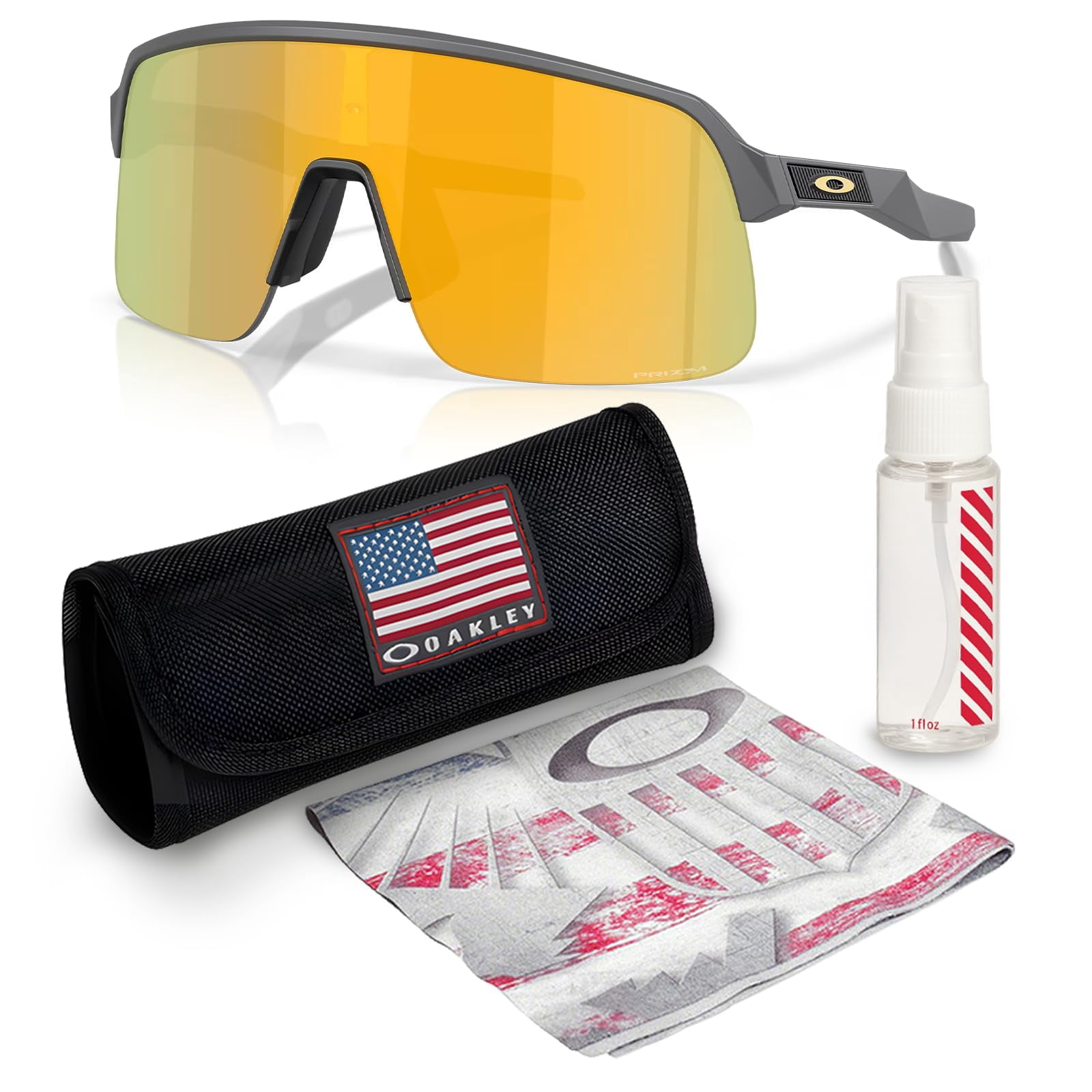 Oakley Mens Oo9244 Holbrook Low Bridge Fit Rectangular Sunglasses