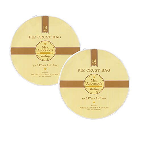 Mrs. Anderson?s Baking Easy No-Mess Pie Crust Maker Bag, 14-Inches, 2-Pack, BPA-Free