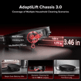thumbnail image 4 of Roborock Saros Series Robot Vacuum, 36000 Pa, AI Obstacle Avoidance, 3.14" Slim, 3.46 in Double-Layer Threshold, 212°F Hot Water Mop Washing, Zero-Tangle Cleaning for Pet Hair, Saros 20, 4 of 10