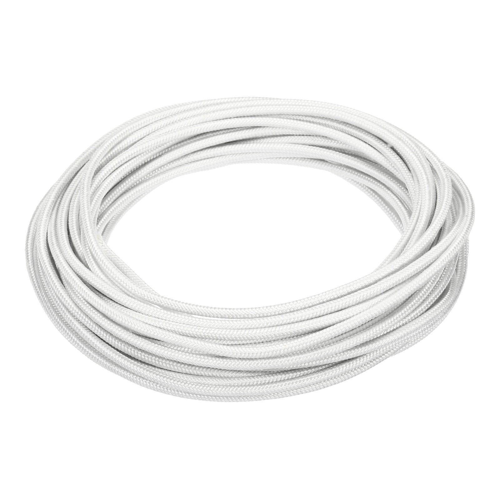 PATIKIL Hochtemperatur-Kabel 17AWG, 12m (39,4ft), Weiß, Glimmer-isoliert, Bis 500°C, Für Öfen, Heizgeräte & Industrie