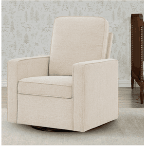 Delta Children Noah Upholstered Swivel Glider