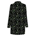 thumbnail image 5 of Camiseta de manga larga para mujer, cárdigan de otoño, cárdigan suelto, camisa estampada, cárdigan, Top, cárdigan de Halloween, camisa Pompotops qwe20969, 5 of 5