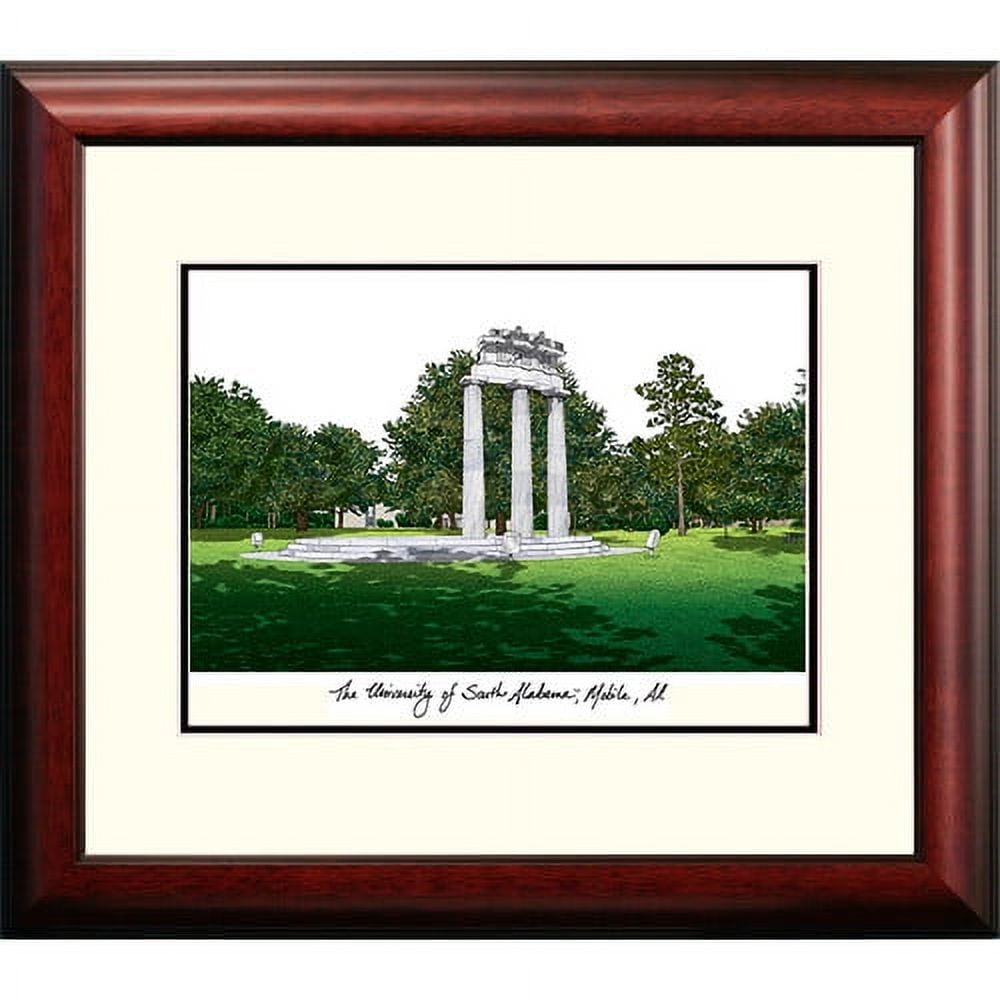 University of Iowa Alumnus Framed Lithograph