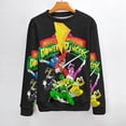 thumbnail image 2 of Power Rangers Sweater Long Sleeve Round Neck Pullover Jumper Fall Winter Clothes Print Tops Blouse 3XL, 2 of 6