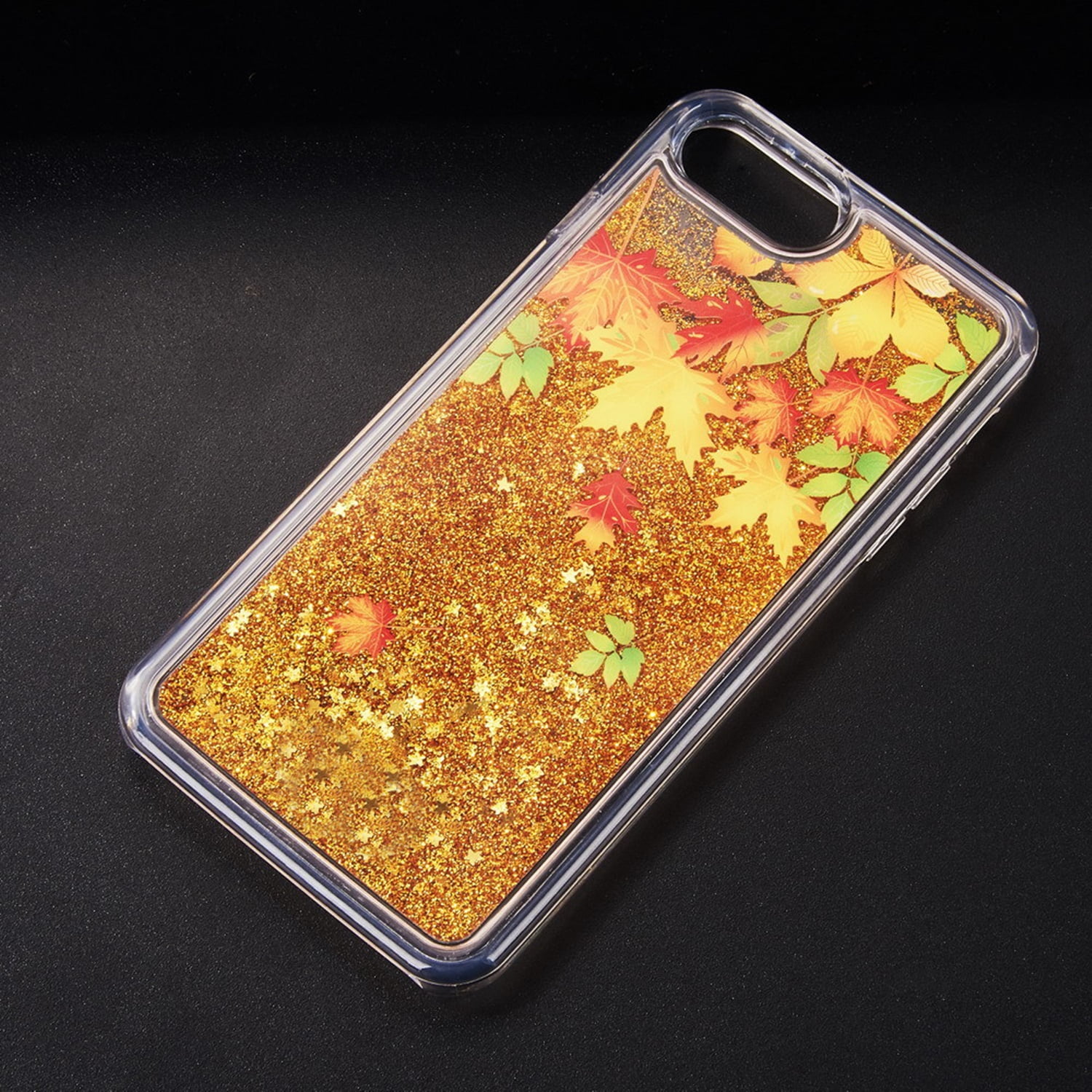 Sparkling Waterfall Beautiful Cellphone Case for iPhone 7 / 8 and Temper Glass