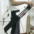 thumbnail image 4 of 3 Tombos Tombo, Cinturón Ajustable 600d de espesor Oxford Archery Arroy Suptor de la Flecha del Carcaj de Alta Capacidad Gancho de Metal de Alta Capacidad para la Práctica de, 4 of 7
