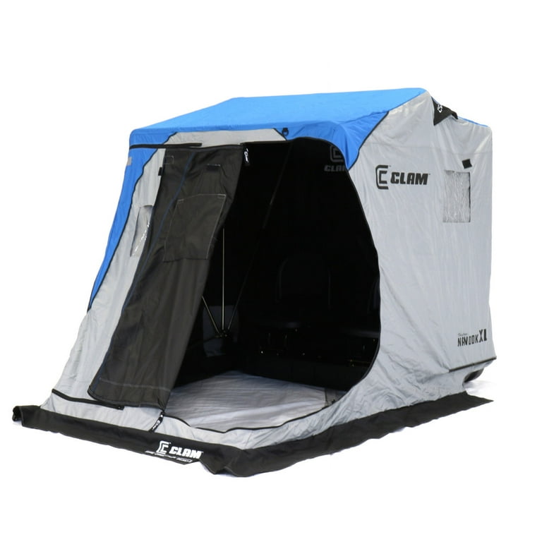 Clam Outdoors Extra-Large Nanook Ice Fishing Shelter, Fits 2