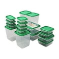 thumbnail image 4 of Envase de comida tamaño del verde 17PCS del envase del refrigerador de la prueba de fugas diverso para la comida ANGGREK Otros, 4 of 7