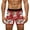 Brick Red, variant on Men's DIY Personalized Boxers Husband Boyfriend Funny Boxers for Men Valentine's Day Birthday for Him Purple XL