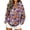 Purple, variant on Hoodies for Women JIANLAI Halloween Sweatshirt Long Sleeve Drawstring Hoodie With Front Pocket, Casual Fall Winter Graphic Tops