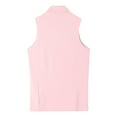 thumbnail image 6 of Sakmal Men Tank Tops High Neck Pink Pink Camisole Solid Ribbed Workout Sexy Mens Sleeveless Tee Shirts, 6 of 7