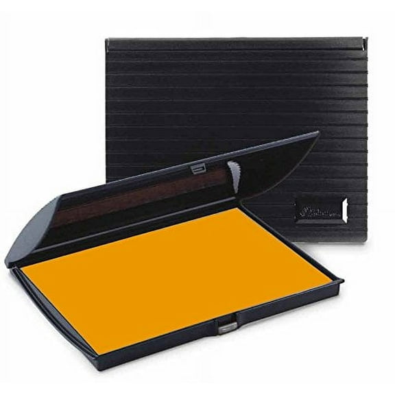 Infusion 5" x 7" Large Stamp Ink Pad for Rubber Stamps, Your Go to Large Stamp Ink Pad for Bright Color, Even Coverage and Durability, Zinc Stamp Pad