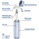 thumbnail image 3 of Botella de agua PHILIPS GoZero Everyday Filter 1L Azul Marino, 3 of 8