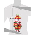 thumbnail image 7 of SPRING PARK Bird Block Toys Banana Apple Skewers Big Bunch Toys with Bells for Medium Parrots and Birds Like African Grey and Cockatoos, 7 of 7