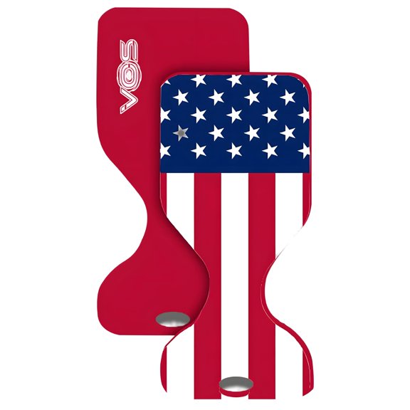 VOS Water Saddle Floats for Adults & Kids|Graphic Printed Buoyant Floating Seats for Pool, Beaches, Lakes, Water Parks, Pack of Six (4th Stars & Stripes)