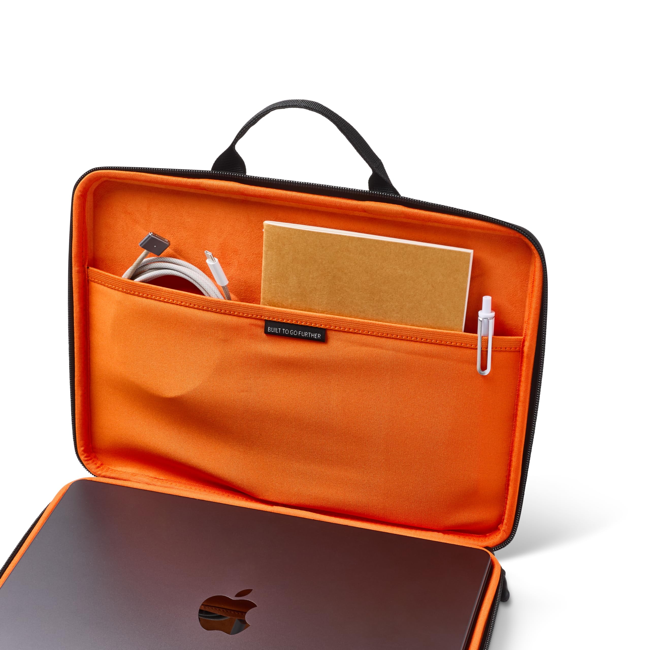 UAG Laptop Sleeve Case, Medium Sleeve, Fits Up to 13-14" Laptop,Impact-Resistant Laptop Bag with Carrying Handle and Interior Accessory Pocket, Black