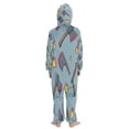 thumbnail image 3 of Vzayyk 4T-14Y Size Aviliable Cozy One-Piece Footless Sleeper Pajama Axe and Spark, 3 of 8
