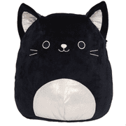 Squishmallow 16" Halloween Autumn the Black and Gold cat