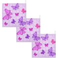 thumbnail image 7 of SKYSONIC 5 PCS Unique Puzzles Style Butterflies Baby Muslin Washcloths, Face Towel Burp Cloths Ultrasoft Absorbent Cotton Bath Wipes Towels for Newborn Boys Girls, 7 of 7