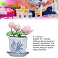 thumbnail image 4 of Miniature Artificial Potted Flower, Small Tiny Potted Flower Toy Ornament  for Fish, 4 of 8