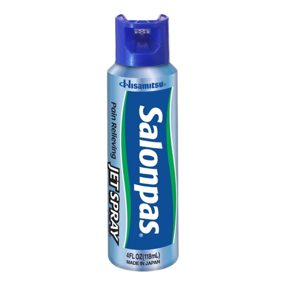 (2 Pack) Salonpas Pain Relieving Jet Spray, 4 fl oz