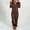 c01Brown, variant on (S-5XL) Plus Size Onesie Pajamas for Women Fuzzy Fleece Casual Winter Warm Soft Comfortable Lounge Romper Loungewear Purple XXXXXL