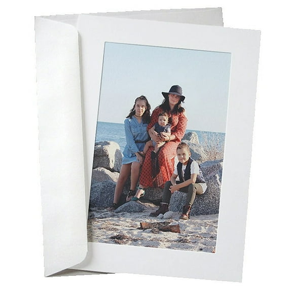 Simplicity Photo Greeting Cards White (10 Pack)
