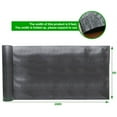 thumbnail image 2 of Weed Cover Landscape Fabric Woven Ground Barrier 6FT x 200FT Heavy-duty Weed Block Gardening Weed Matting Easy Setup & Superior Weed Control for Flower Bed, Yard, Garden, 2 of 7