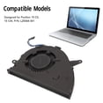 thumbnail image 3 of Laptop CPU Fan, 4pin Light Small CPU Cooling Fan  For 15 CS Laptop, 3 of 8