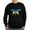 Black, variant on CafePress - Cool Ukraine Flag Ukrainian Pride Nativ Sweatshirt - Classic Crew Neck Sweatshirt