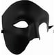 thumbnail image 2 of Mens Mask Masquerade Mask Phantom Of The Opera Half Face Mask, 2 of 2