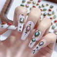thumbnail image 4 of Colgantes para uñas SIXAOAZZ, metal turquesa, vaquero occidental, 50 unidades, 4 of 8