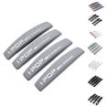 thumbnail image 3 of 4PCS/Set Car Door Edge Anti-collision Strip Waterproof Durable door strip Auto Door Edge Scratch-proof Strip, Type 2, Grey, 3 of 9