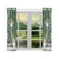 thumbnail image 3 of MYPOP Beautiful Bicycle Window Curtain Kitchen Curtain 26x39 inches (Two Piece), 3 of 3