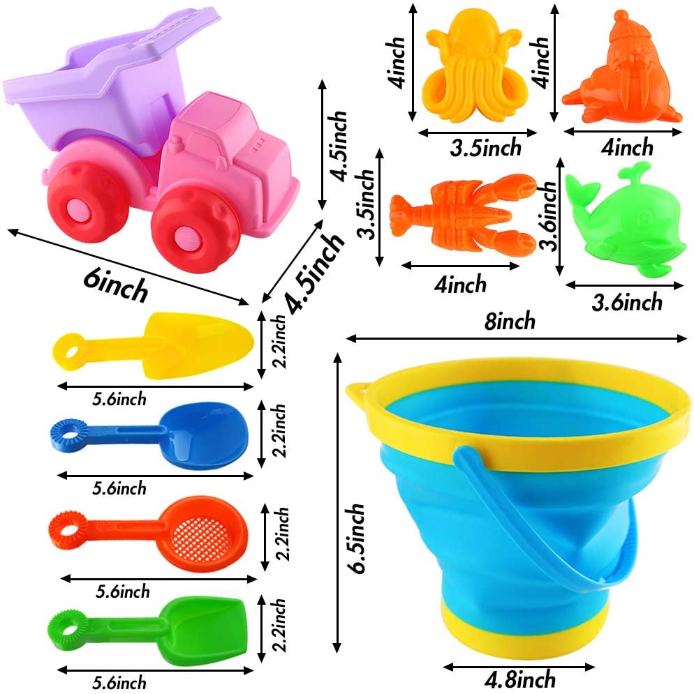 collapsible sand toys